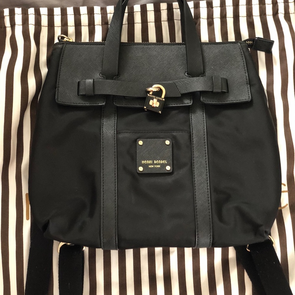 Henri Bendel Jetsetter mini backpack